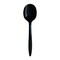 Boardwalk Mediumweight Wrapped Polypropylene Cutlery, Soup Spoon, Black, 1000PK BWKSOUPBLPPIW - alternate 5